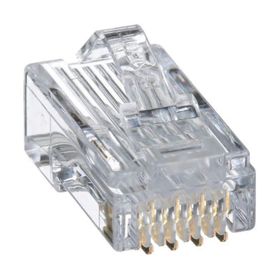 MP588-M by Panduit Corp - 8-POSITION, 8-WIRE MODULAR PLUG,