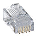 MP588-M by Panduit Corp - 8-POSITION, 8-WIRE MODULAR PLUG,