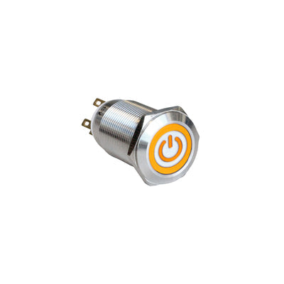 MPI005OTELSAM12 by Bulgin - SWITCH PB SPCO ILLUM AMB SS