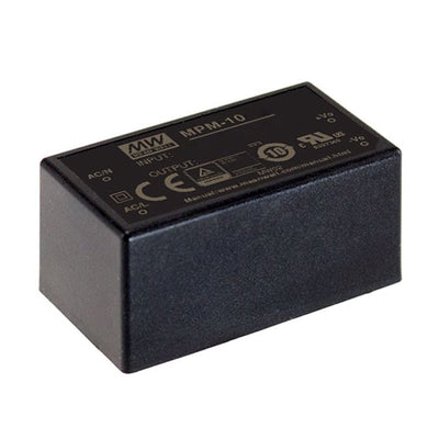 MPM-10-12 by MEAN WELL USA Inc. - AC/DC CONVERTER 12V 10W