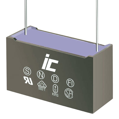 MPX103K305D by Cornell Dubilier / Illinois Capacitor - FILM CAPAC 10000PF 10% 305VAC RAD