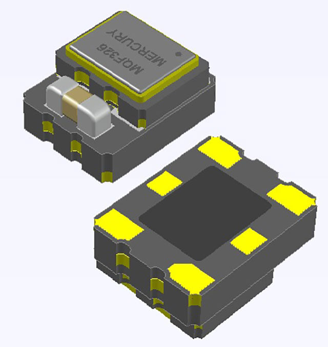 MQF326D25-155.520-2.5/-30+85 by Mercury United Electronics, Inc. - XTAL OSC TCXO 155.5200MHZ LVDS