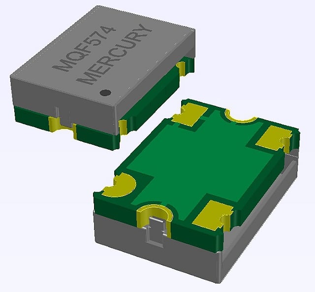 MQF574T33-24.576-1.0/-40+85 by Mercury United Electronics, Inc. - XTAL OSC TCXO 24.5760MHZ CMOS
