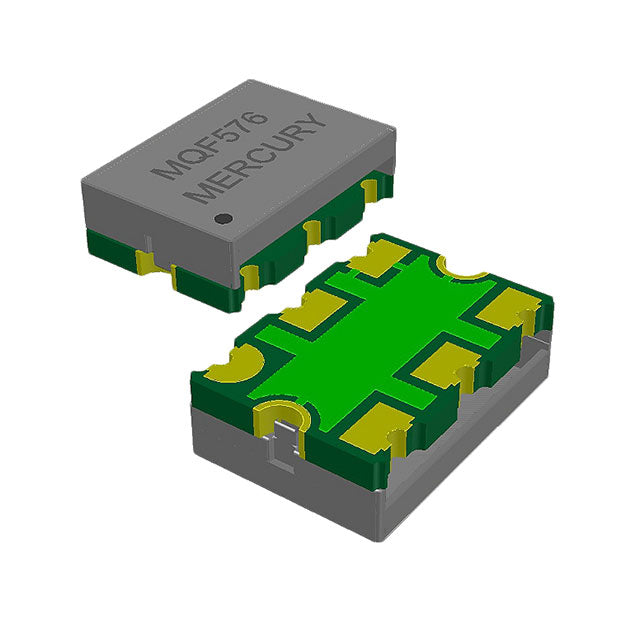 MQF576P33-698.812334-1.0/-40+85 by Mercury United Electronics, Inc. - XTAL OSC TCXO 698.812334MHZ PECL
