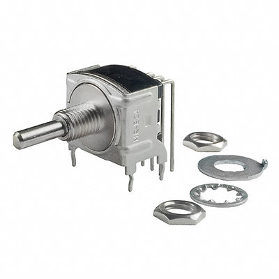 MRB24H by NKK Switches - SWITCH ROTARY 3POS 0.4VA 28V