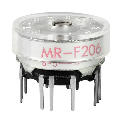 MRF206 by NKK Switches - SWITCH ROTARY 2-6POS 0.4VA 28V
