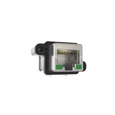 MRJR93850C by Amphenol ICC (Commercial Products) - GEN2 RUGGED RJ45 RECEPTACLE CAT6