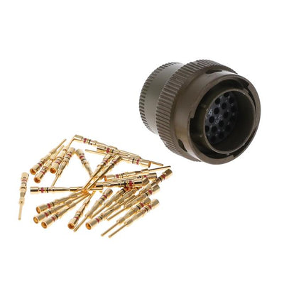 MS3126E16-26P by ITT Cannon, LLC - CONNECTOR PLUG 26POS STRAIGHT W/PINS