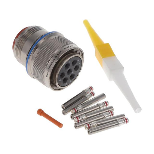 MS3456L20-15S by Amphenol Aerospace Operations - CONNECTOR PLUG FMALE 7POS GOLD CRIMP