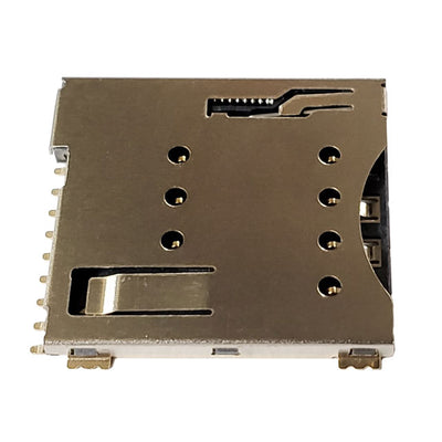 MSCCP-D-08-SG-SW-T/R by Adam Tech - MINI SIM CARD CONNECTOR