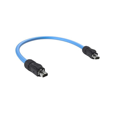 MSPEC2L0BC010 by Amphenol ICC (Commercial Products) - SPE CABLE ASSEMBLY, IP20 PLUG TO