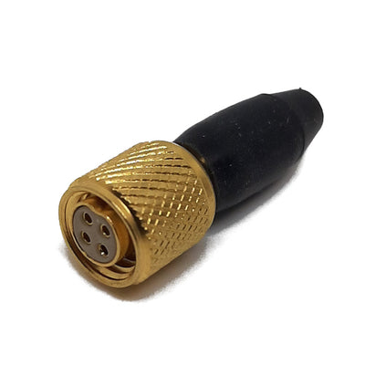 MSW-G-B-04S by Milspecwest, LLC - PLUG, 4 POS, GOLD- PLATED SOCKET