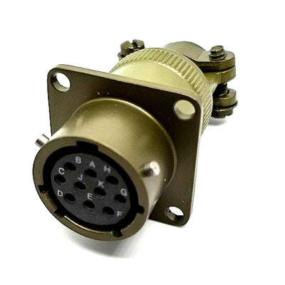 MSW00A12-10S-SR by Milspecwest, LLC - WALL MOUNT RECEPTACLE