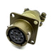MSW00E12-8S by Milspecwest, LLC - WALL MOUNT RECEPTACLE, ENVIRONME
