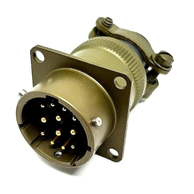 MSW00E14-12P-SR by Milspecwest, LLC - WALL MOUNT RECEPTACLE, ENVIRONME