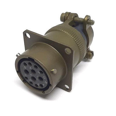 MSW00A14-12S-SR by Milspecwest, LLC - WALL MOUNT RECEPTACLE