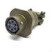 MSW01A10-6S-SR by Milspecwest, LLC - CABLE MOUNT RECEPTACLE, WITH STR