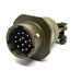 MSW01A12-14P-SR by Milspecwest, LLC - CABLE MOUNT RECEPTACLE, WITH STR