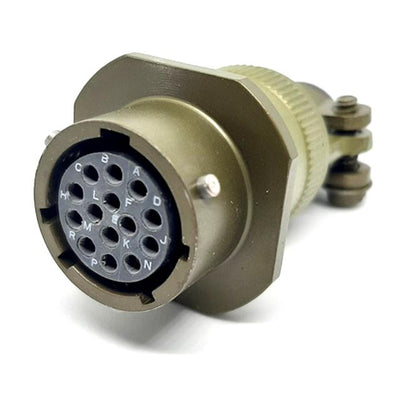 MSW01A12-14S by Milspecwest, LLC - CABLE MOUNT RECEPTACLE
