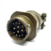 MSW01A14-12P-SR by Milspecwest, LLC - CABLE MOUNT RECEPTACLE, WITH STR