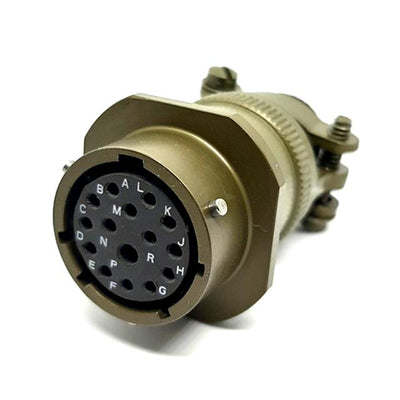 MSW01A14-15S-SR by Milspecwest, LLC - CABLE MOUNT RECEPTACLE, WITH STR