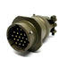 MSW01A14-18P-SR by Milspecwest, LLC - CABLE MOUNT RECEPTACLE, WITH STR