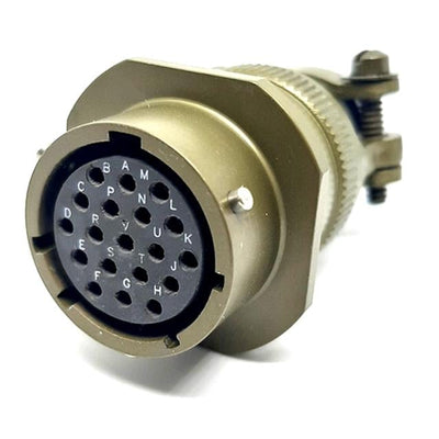 MSW01E14-19S-SR by Milspecwest, LLC - CABLE MOUNT RECEPTACLE, WITH STR