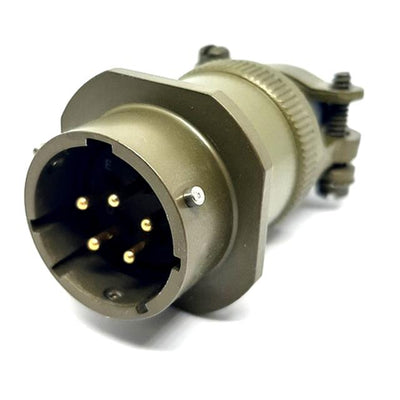 MSW01A14-5P-SR by Milspecwest, LLC - CABLE MOUNT RECEPTACLE, WITH STR