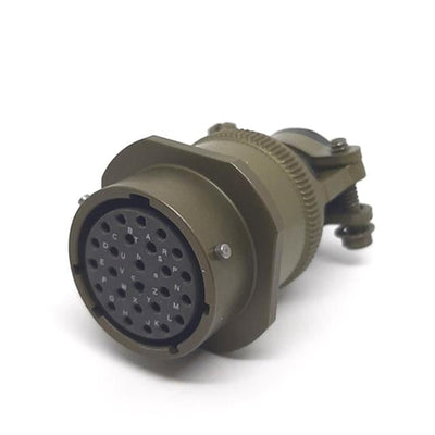 MSW01E16-26S-SR by Milspecwest, LLC - CABLE MOUNT RECEPTACLE, WITH STR