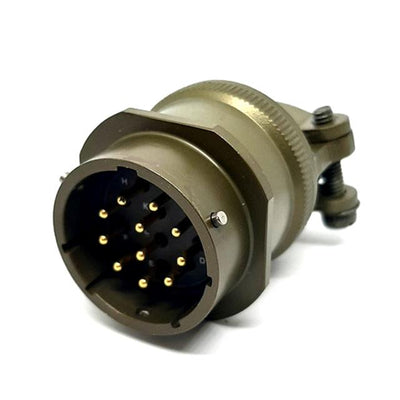 MSW01A18-11P-SR by Milspecwest, LLC - CABLE MOUNT RECEPTACLE, WITH STR