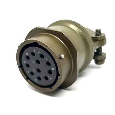 MSW01A18-11S-SR by Milspecwest, LLC - CABLE MOUNT RECEPTACLE, WITH STR