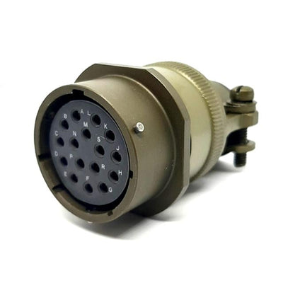 MSW01A20-16S-SR by Milspecwest, LLC - CABLE MOUNT RECEPTACLE, WITH STR