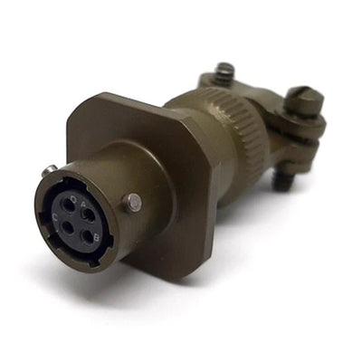 MSW01E8-33P by Milspecwest, LLC - CABLE MOUNT RECEPTACLE, ENVIRONM