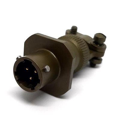 MSW01A8-98P-SR by Milspecwest, LLC - CABLE MOUNT RECEPTACLE, WITH STR