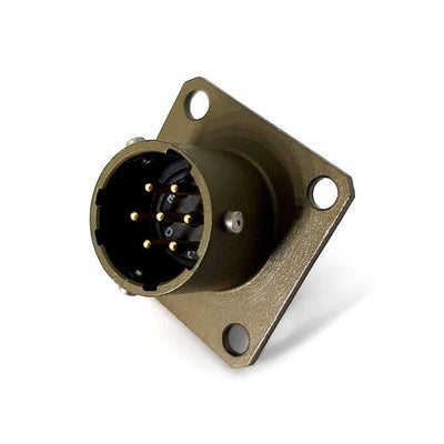 MSW02E10-7P by Milspecwest, LLC - BOX MOUNT RECEPTACLE, ENVIRONMEN