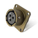 MSW02E12-3S by Milspecwest, LLC - BOX MOUNT RECEPTACLE, ENVIRONMEN