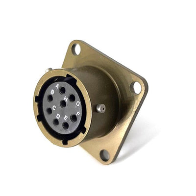 MSW02E12-8S by Milspecwest, LLC - BOX MOUNT RECEPTACLE, ENVIRONMEN