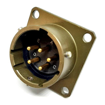 MSW02E14-5P by Milspecwest, LLC - BOX MOUNT RECEPTACLE, ENVIRONMEN