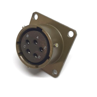 MSW02E14-5S by Milspecwest, LLC - BOX MOUNT RECEPTACLE, ENVIRONMEN