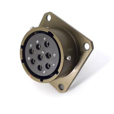 MSW02E16-8S by Milspecwest, LLC - BOX MOUNT RECEPTACLE, ENVIRONMEN