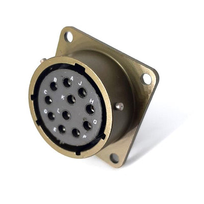 MSW02E18-11S by Milspecwest, LLC - BOX MOUNT RECEPTACLE, ENVIRONMEN