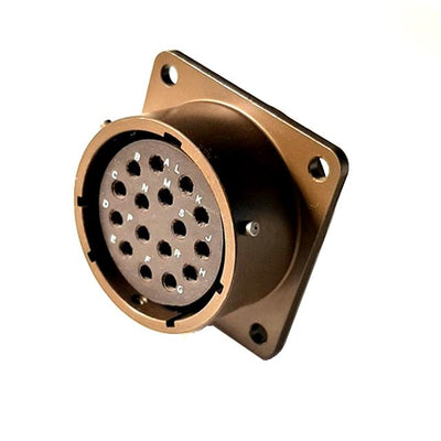 MSW02E20-16S by Milspecwest, LLC - BOX MOUNT RECEPTACLE, ENVIRONMEN