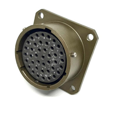 MSW02E20-41S by Milspecwest, LLC - BOX MOUNT RECEPTACLE, ENVIRONMEN