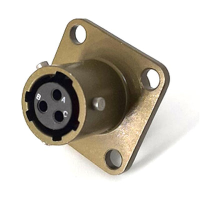 MSW02E8-33S by Milspecwest, LLC - BOX MOUNT RECEPTACLE, ENVIRONMEN