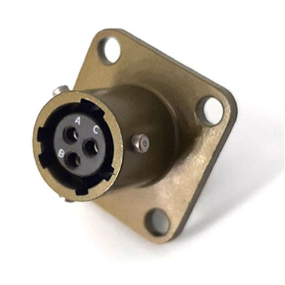 MSW02E8-3S by Milspecwest, LLC - BOX MOUNT RECEPTACLE, ENVIRONMEN