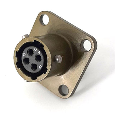 MSW02E8-4S by Milspecwest, LLC - BOX MOUNT RECEPTACLE, ENVIRONMEN