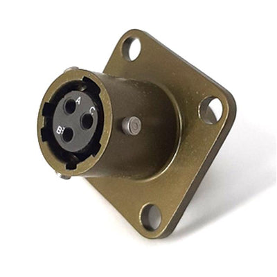MSW02E8-98S by Milspecwest, LLC - BOX MOUNT RECEPTACLE, ENVIRONMEN