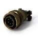 MSW06A10-6P-SR by Milspecwest, LLC - CABLE PLUG, WITH STRAIN RELIEF C