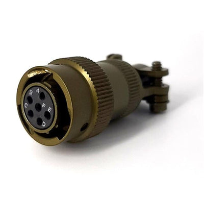 MSW06A10-98S-SR by Milspecwest, LLC - CABLE PLUG, WITH STRAIN RELIEF C