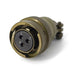MSW06A12-3S-SR by Milspecwest, LLC - CABLE PLUG, WITH STRAIN RELIEF C